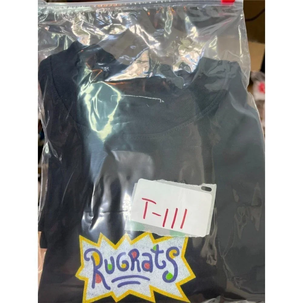Rugrats Cartoon Adult Men Women T-Shirt Tee Black Small Short Sleeve, Cotton - Picture 5 of 5